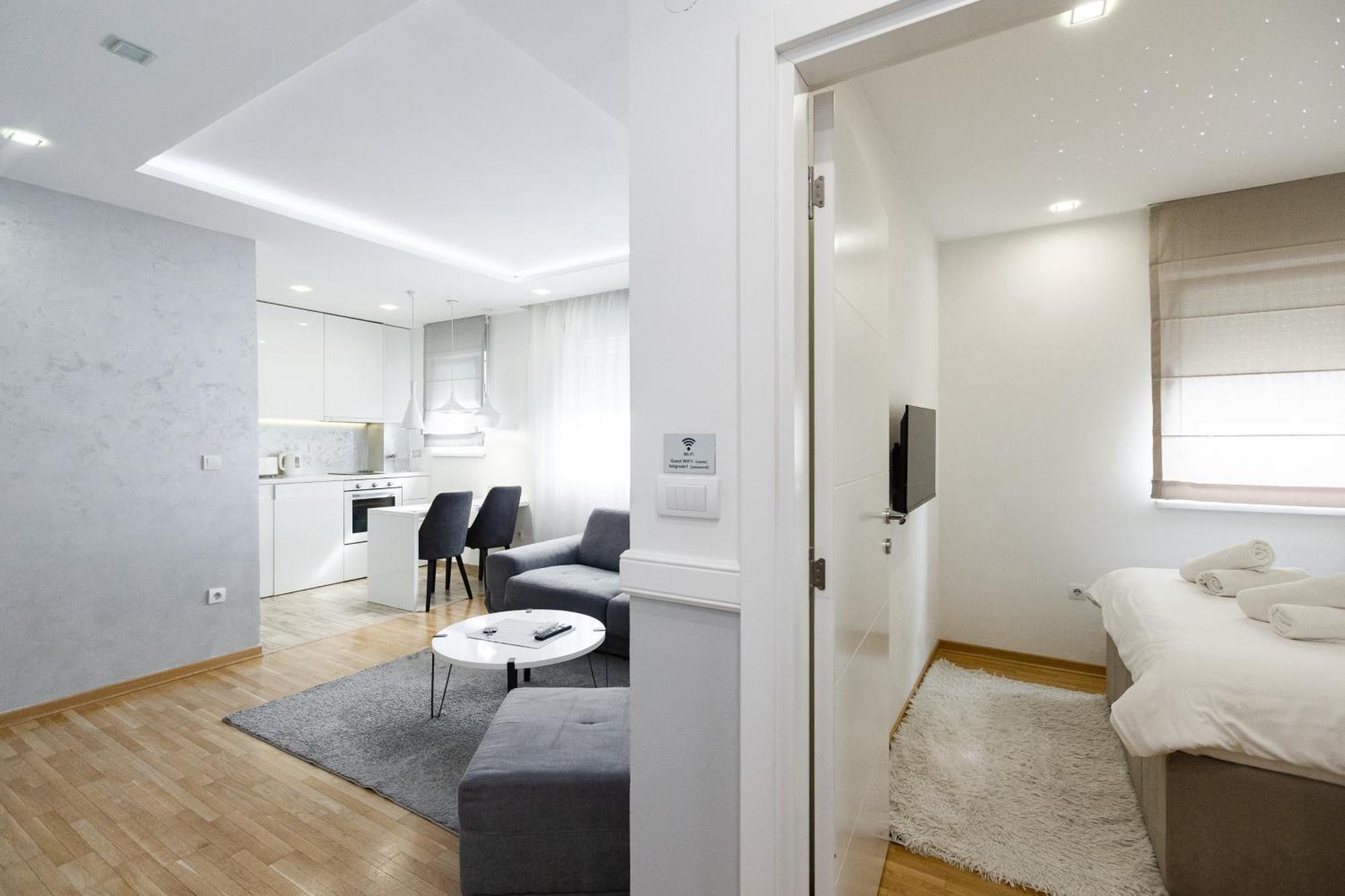 White Apartments Белград Стая снимка